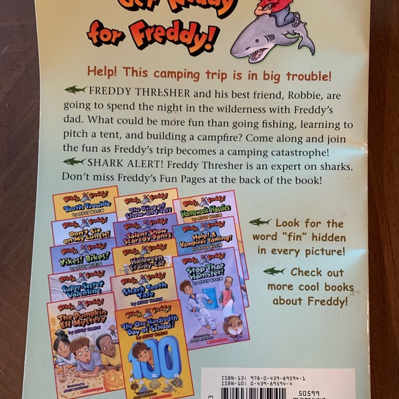 Ready Freddy! Camping Catastrophe! By Abby Klein - Picture 5 of 6